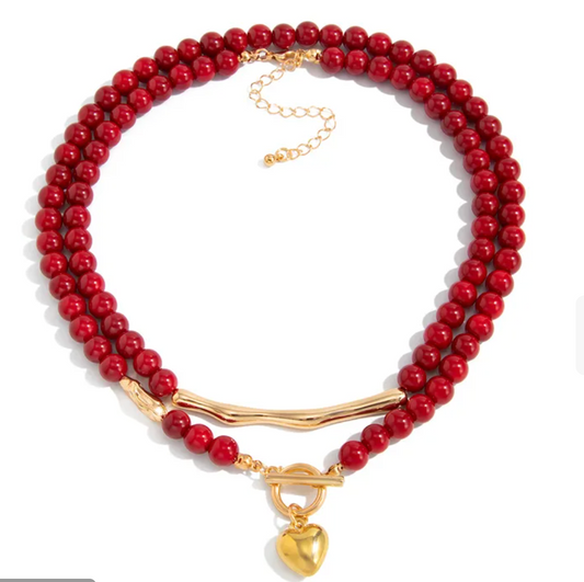 Roux Beaded Necklace